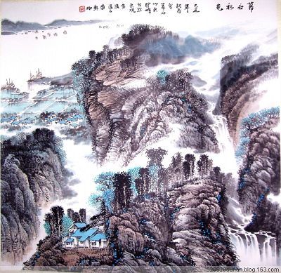 朱建强：“幕府秋色”68X68CM.jpg