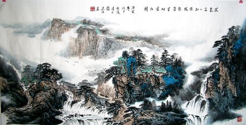 朱建强：“花气袭人知”68X138CM.jpg